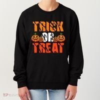Trick Or Treat Halloween Festive Pumpkin Women's Sweatshirt thumb 0