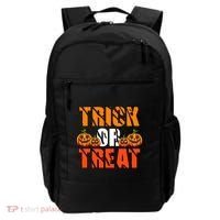 Trick Or Treat Halloween Festive Pumpkin Backpack thumb 0