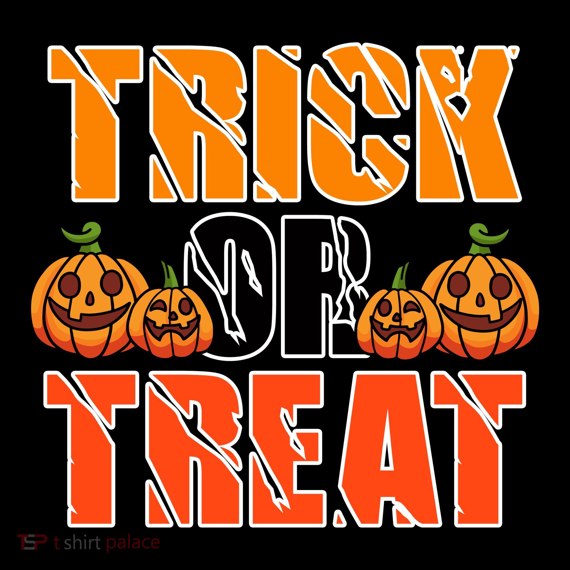 Trick Or Treat Halloween Festive Pumpkin Coffee Mug