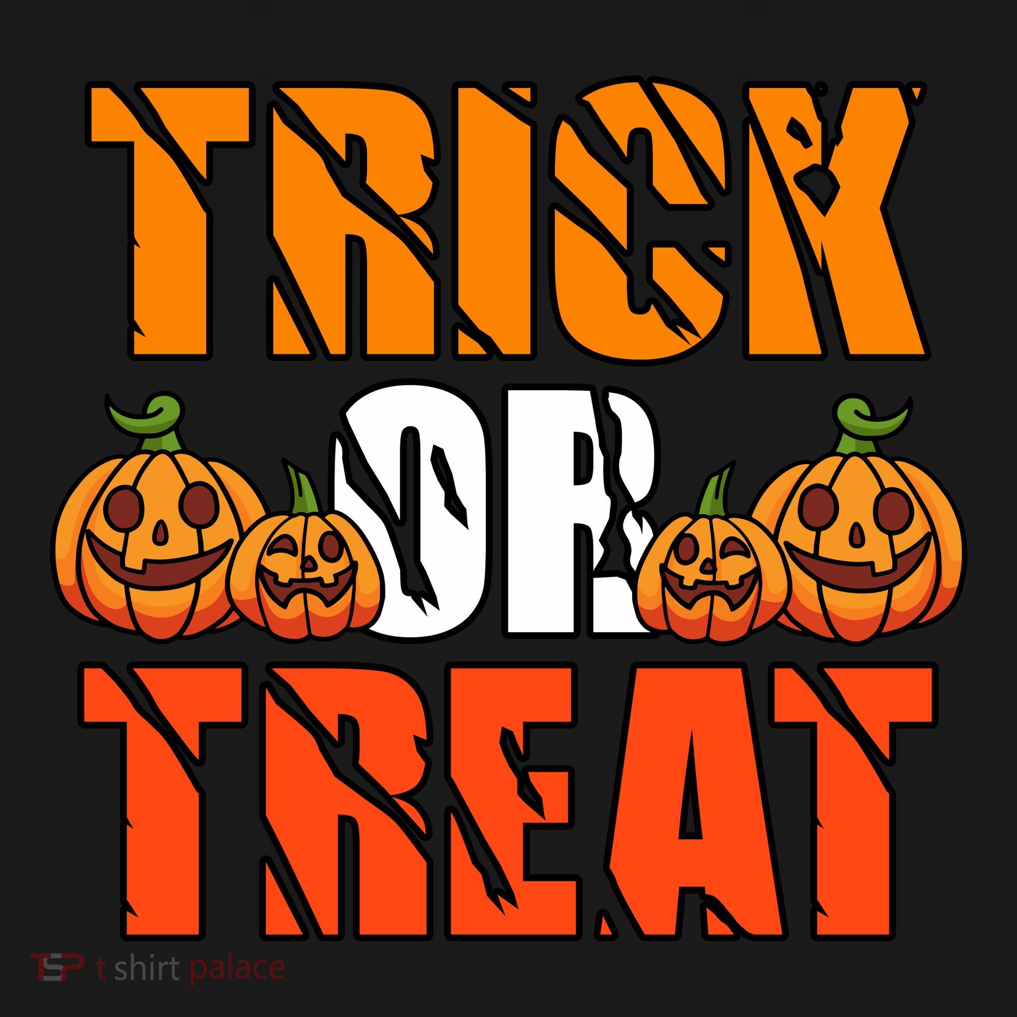 Trick Or Treat Halloween Festive Pumpkin Women's Tank Top