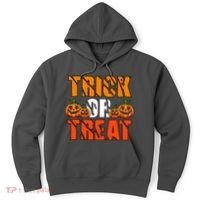 Trick Or Treat Halloween Festive Pumpkin Hoodie thumb 0