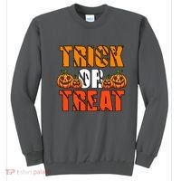 Trick Or Treat Halloween Festive Pumpkin Sweatshirt thumb 0
