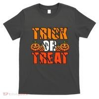Trick Or Treat Halloween Festive Pumpkin T-Shirt thumb 0
