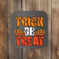 Trick Or Treat Halloween Festive Pumpkin Coaster thumb 0