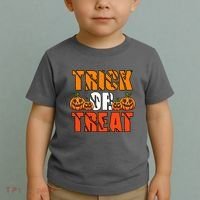 Trick Or Treat Halloween Festive Pumpkin Toddler T-Shirt thumb 2
