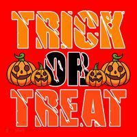 Trick Or Treat Halloween Festive Pumpkin Santa Hat thumb 1