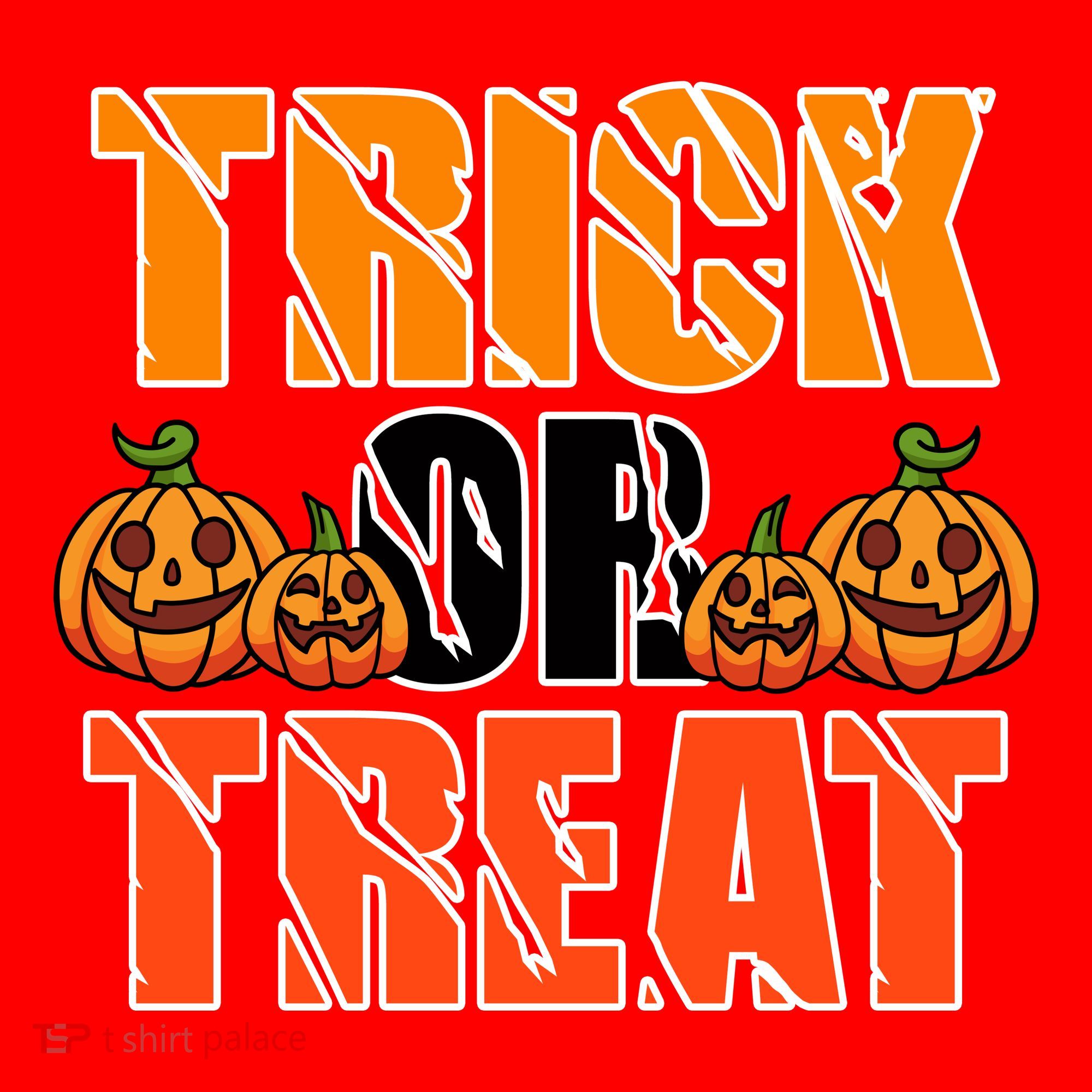 Trick Or Treat Halloween Festive Pumpkin Santa Hat