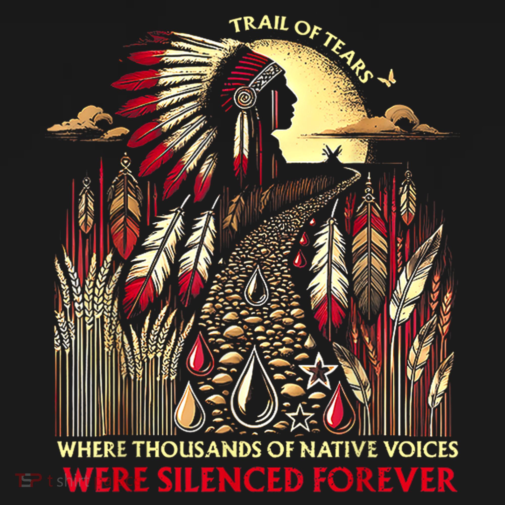 Trail Of Tears Where Thousands Of Native Voices Were Mousepad