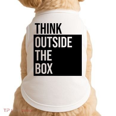 Think Outside The Box Doggie Tank
