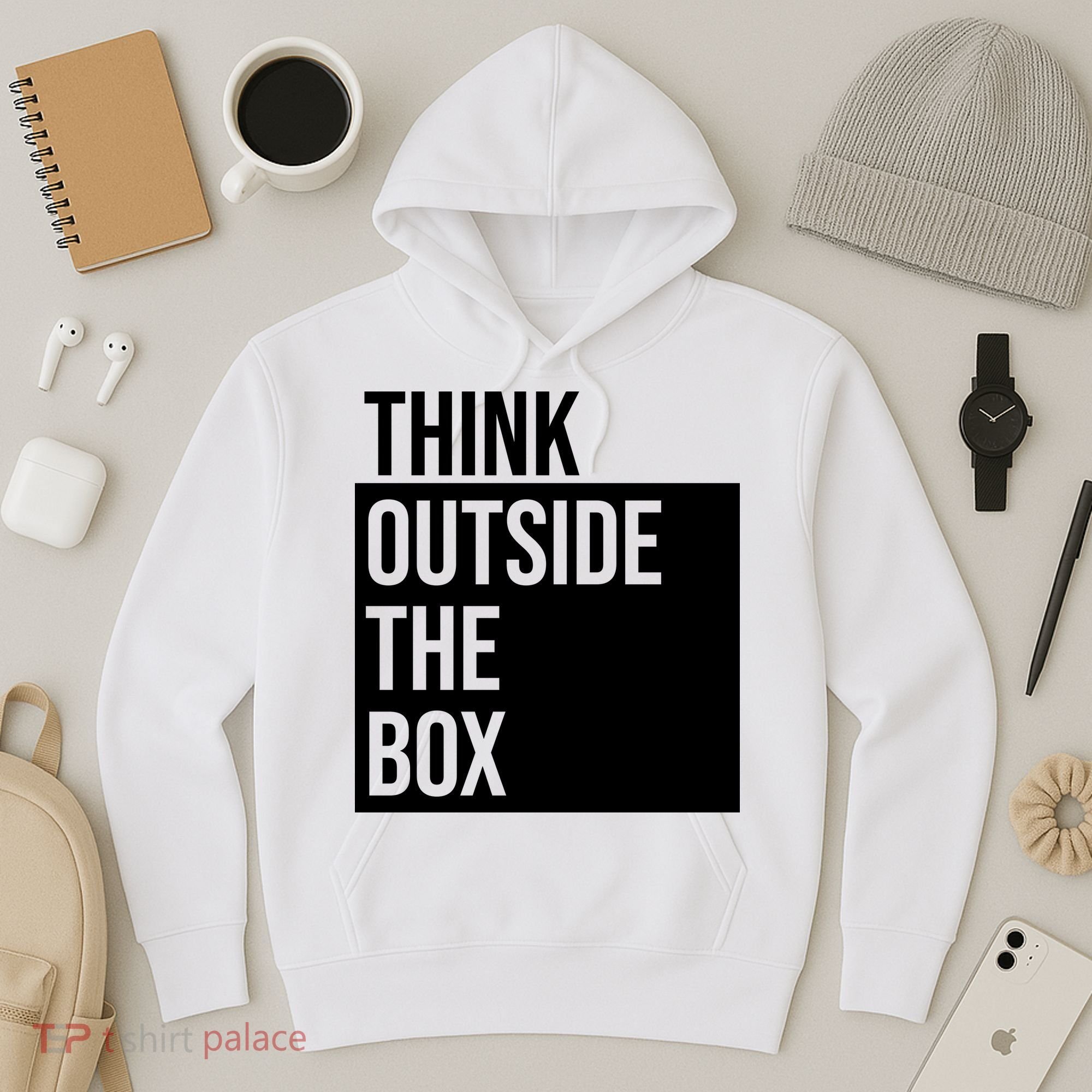 Think Outside The Box Hoodie