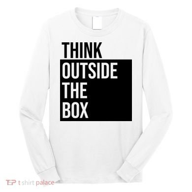 Think Outside The Box Long Sleeve Shirt