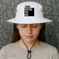 Think Outside The Box Bucket Hat thumb 3