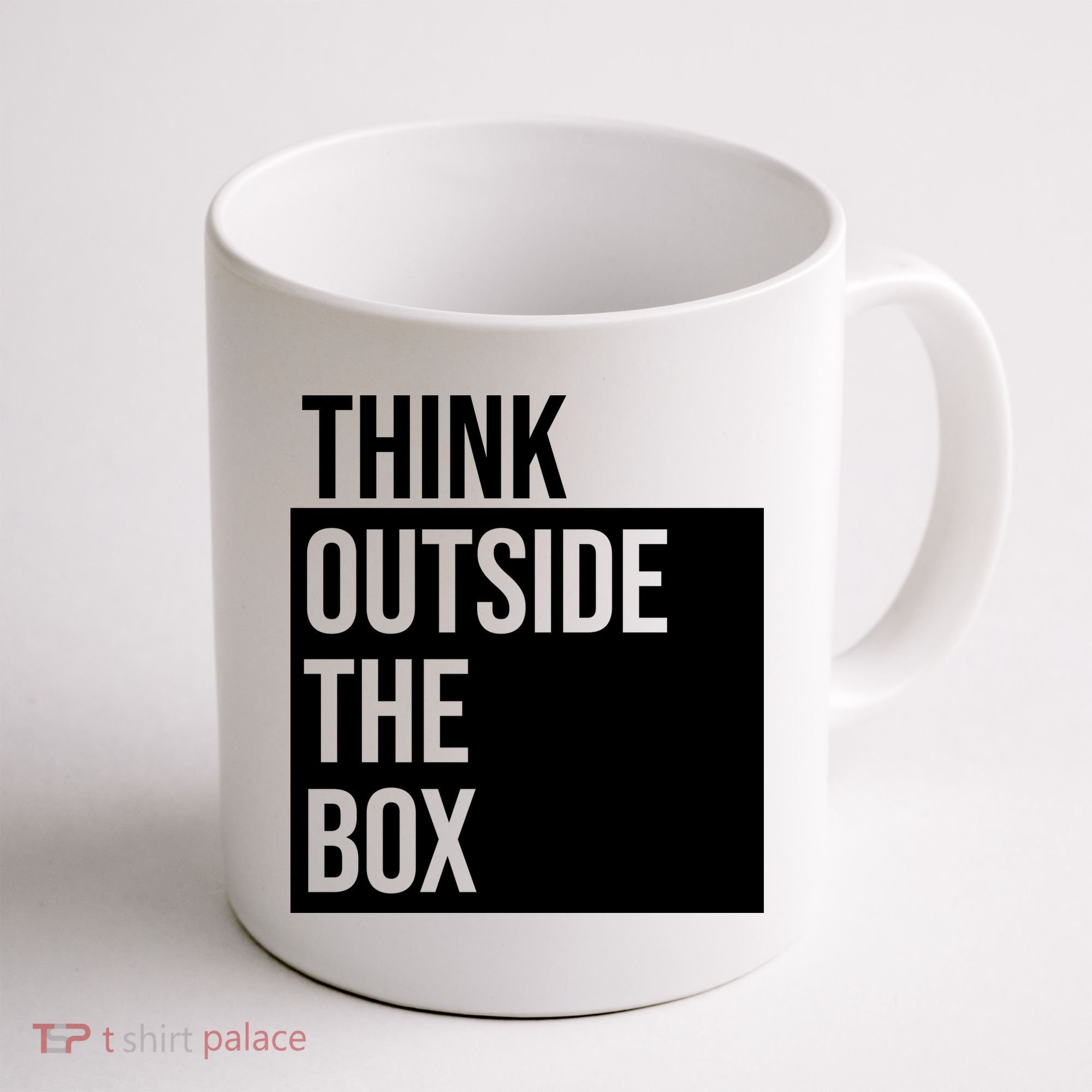 Think Outside The Box Coffee Mug