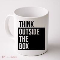 Think Outside The Box Coffee Mug thumb 0