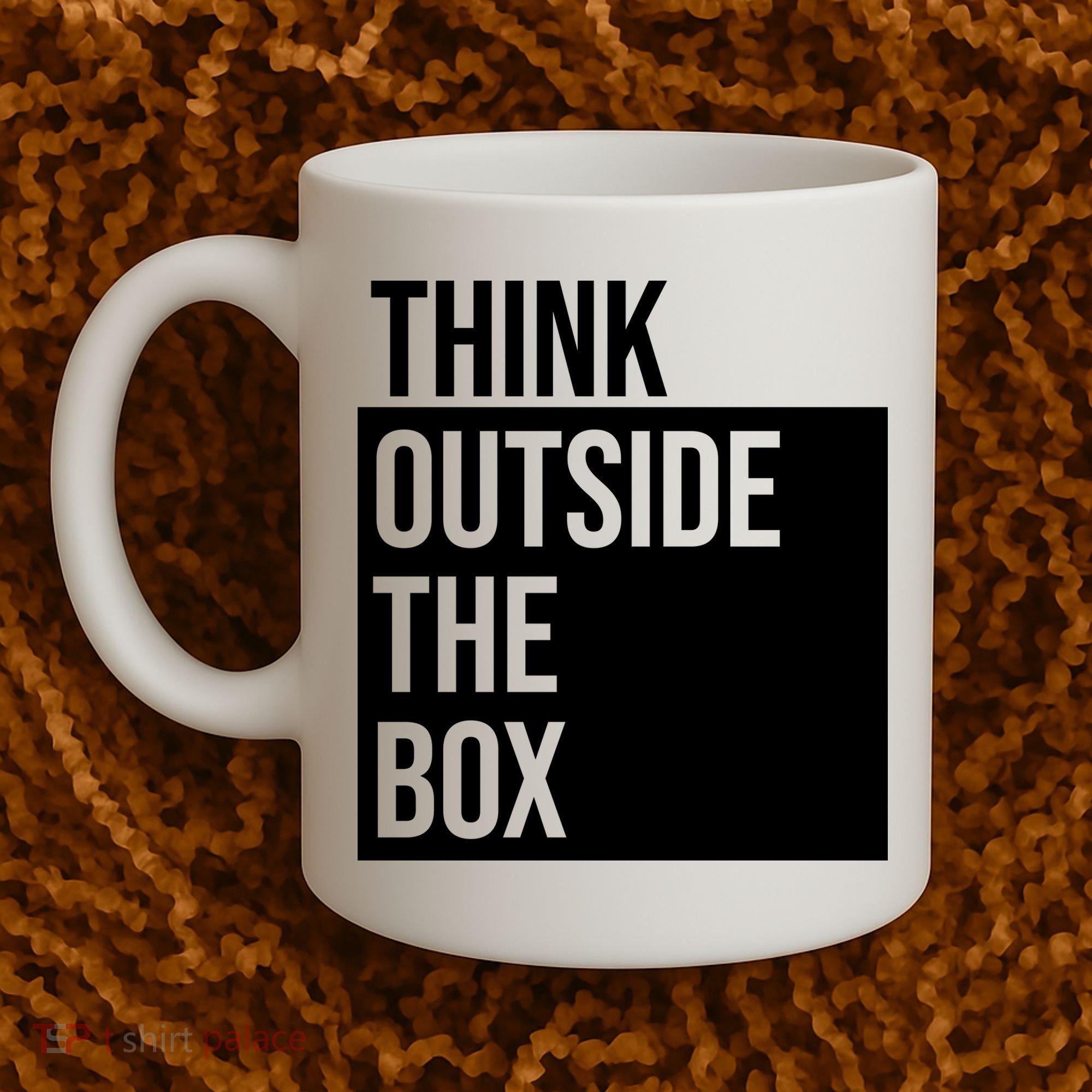 Think Outside The Box Coffee Mug