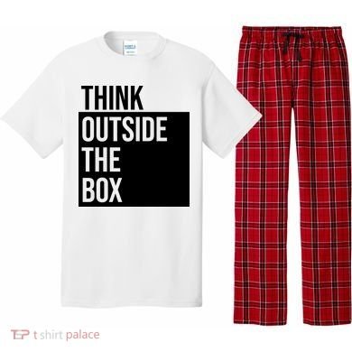 Think Outside The Box Pajama Set