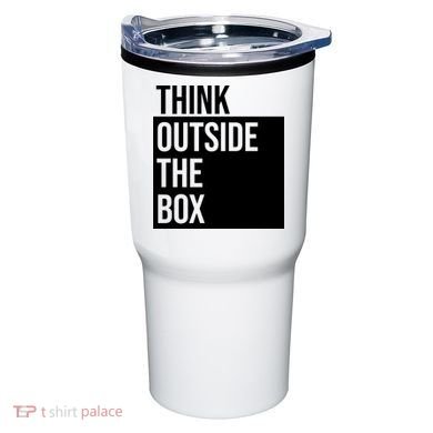 Think Outside The Box Tumbler