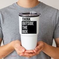 Think Outside The Box Tumbler thumb 2