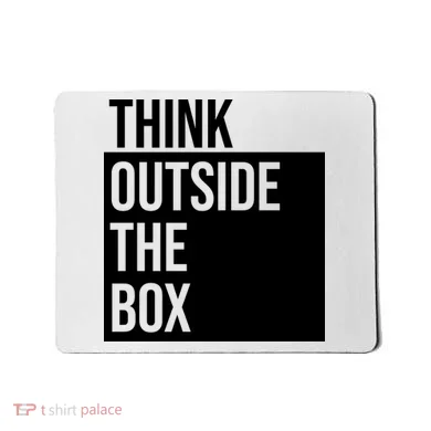 Think Outside The Box Mousepad