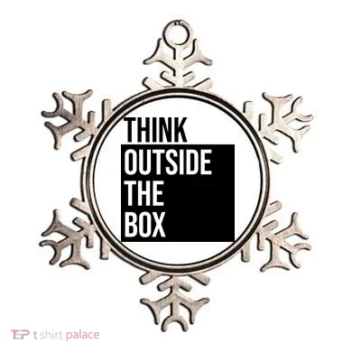 Think Outside The Box Ornament