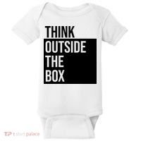 Think Outside The Box Baby Bodysuit thumb 0