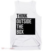 Think Outside The Box Tank Top thumb 0