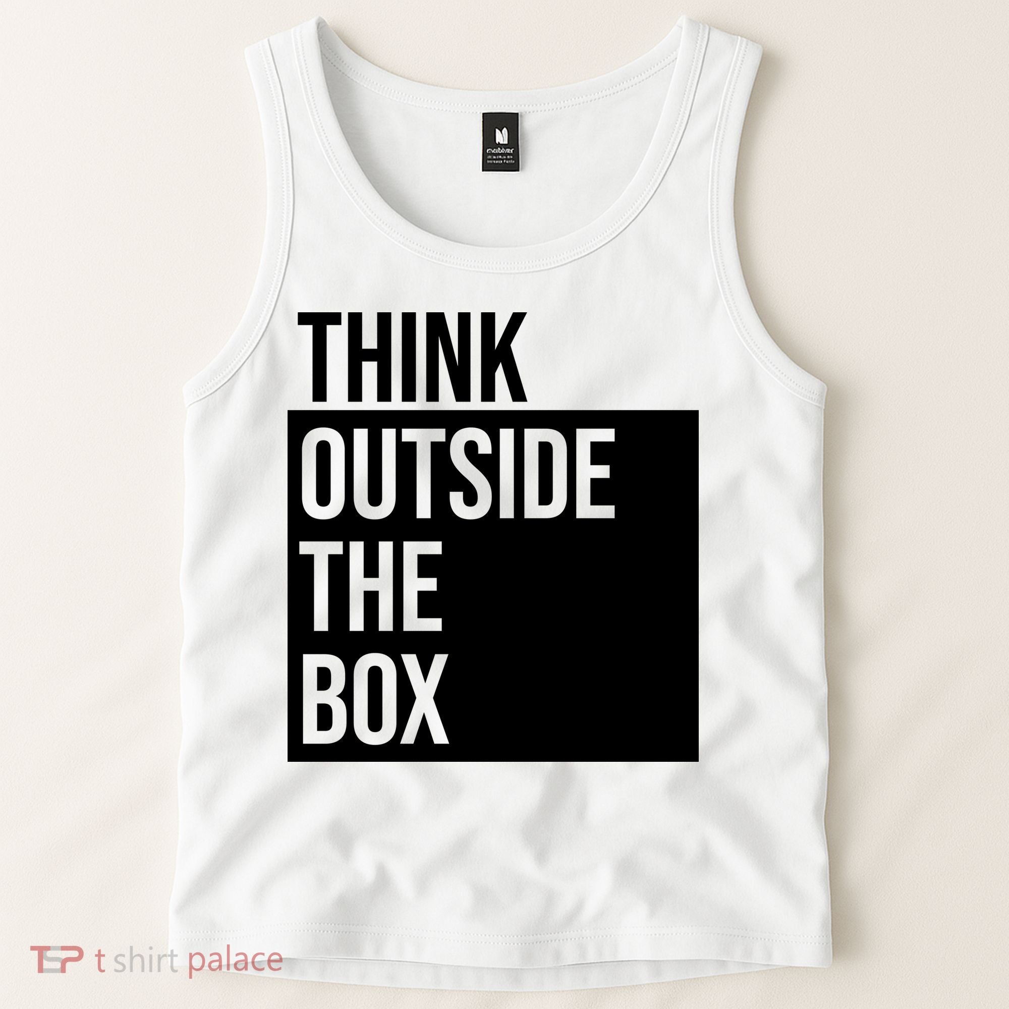 Think Outside The Box Tank Top