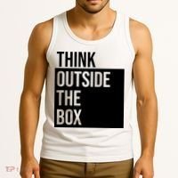 Think Outside The Box Tank Top thumb 3