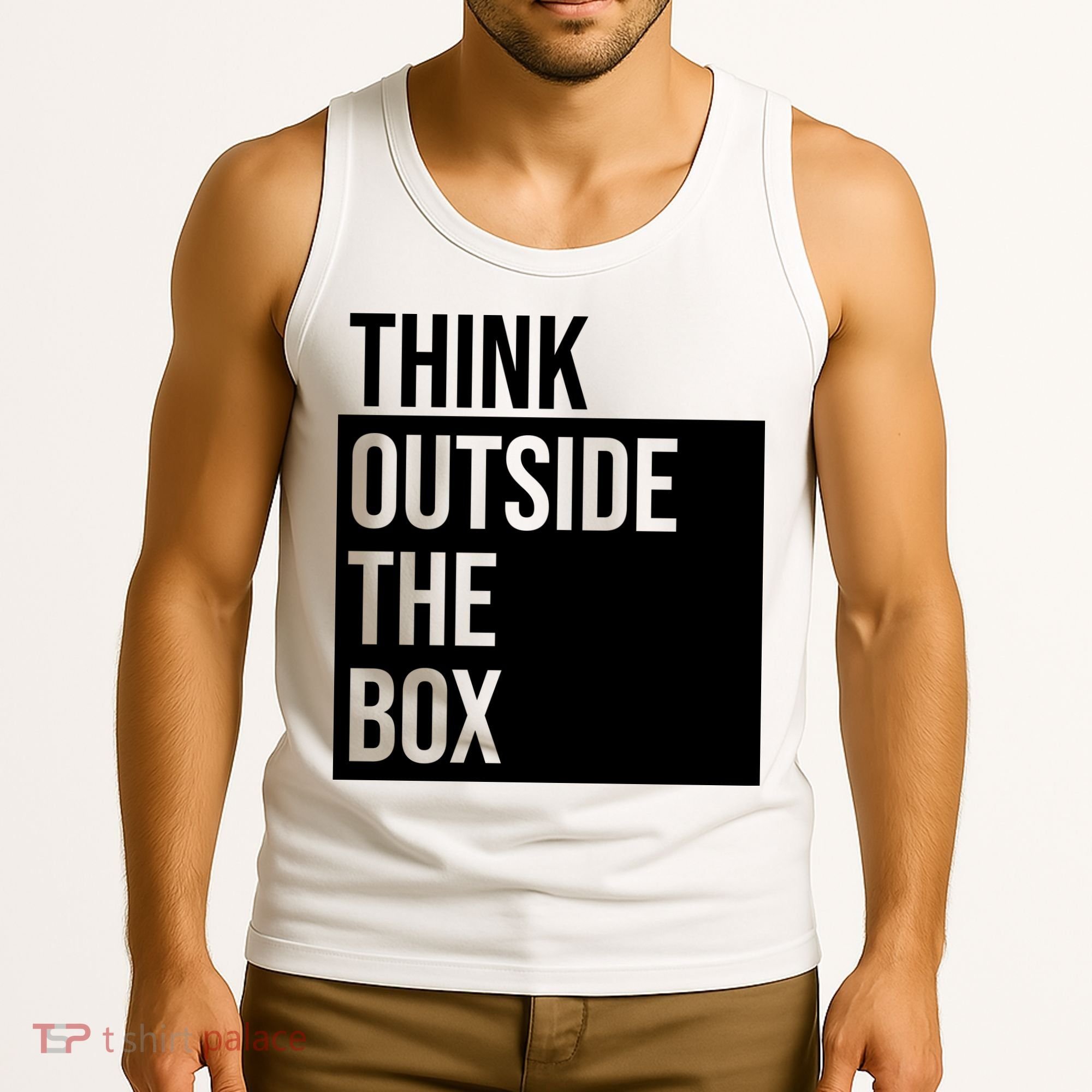 Think Outside The Box Tank Top
