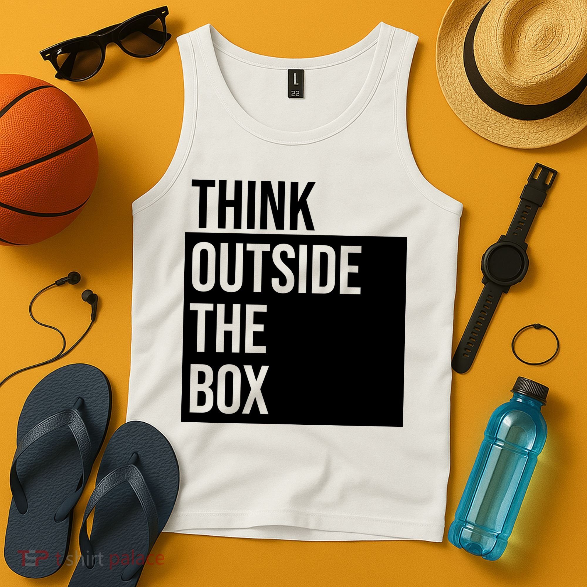Think Outside The Box Tank Top