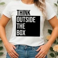 Think Outside The Box Women's T-Shirt thumb 2