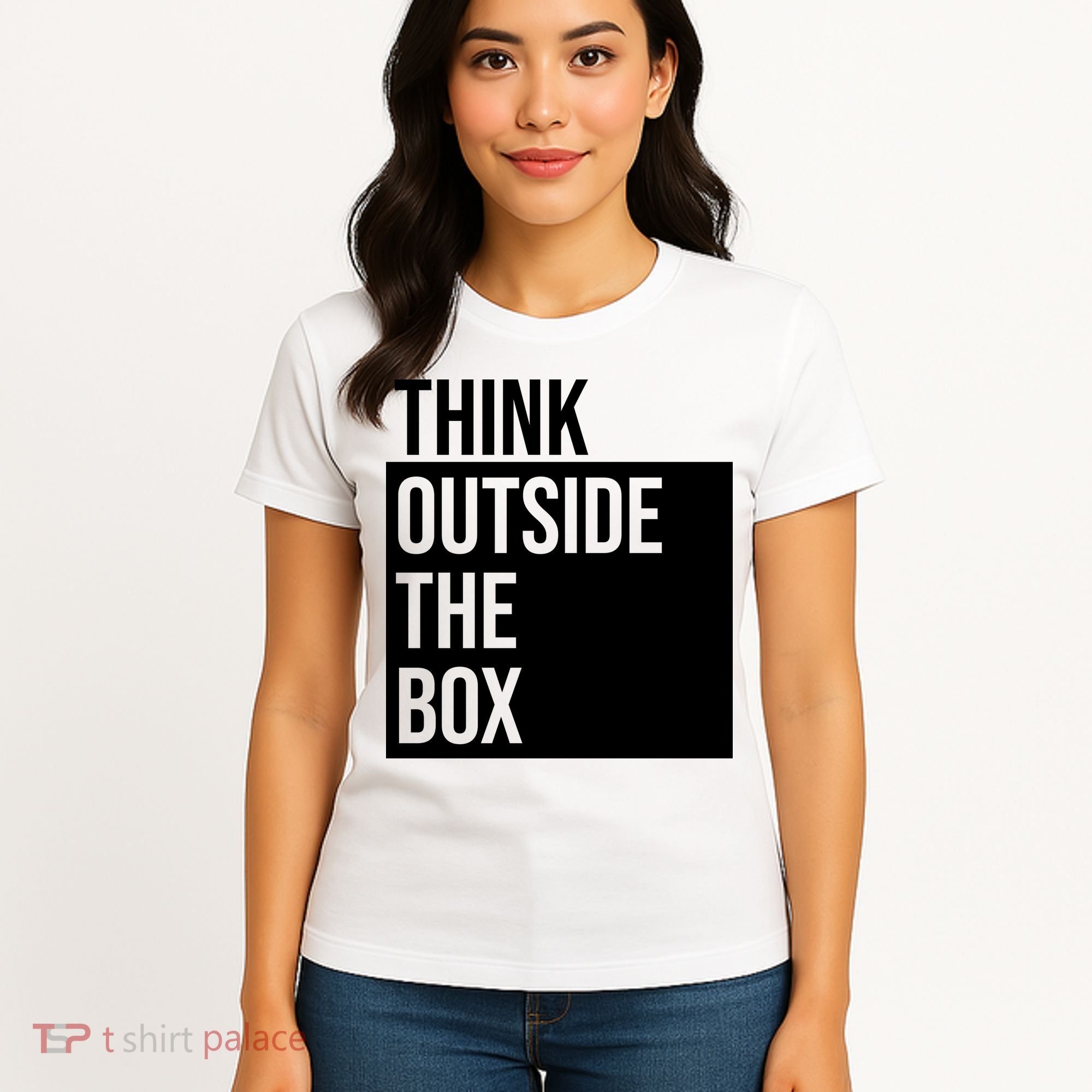 Think Outside The Box Women's T-Shirt
