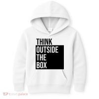 Think Outside The Box Kids Hoodie thumb 0