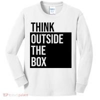 Think Outside The Box Kids Long Sleeve Shirt thumb 0