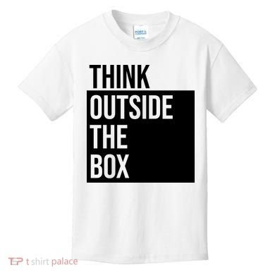 Think Outside The Box Kids T-Shirt
