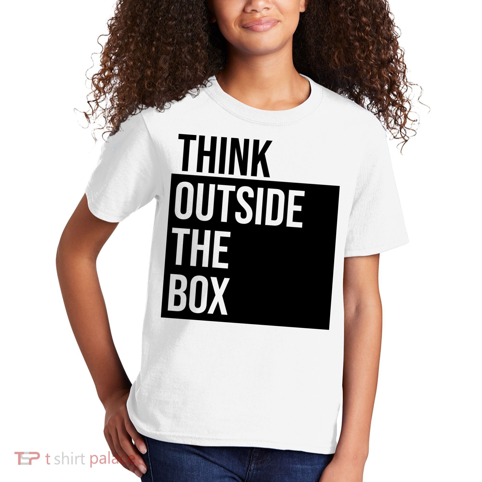 Think Outside The Box Kids T-Shirt