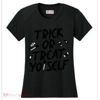 TRICK OR TREAT YO' SELF Women's Cooling Performance Crew T-Shirt thumb 0