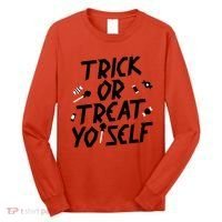 TRICK OR TREAT YO' SELF Long Sleeve Shirt thumb 0