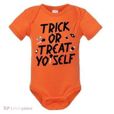 TRICK OR TREAT YO' SELF Baby Bodysuit