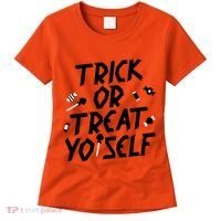 TRICK OR TREAT YO' SELF Women's T-Shirt thumb 0