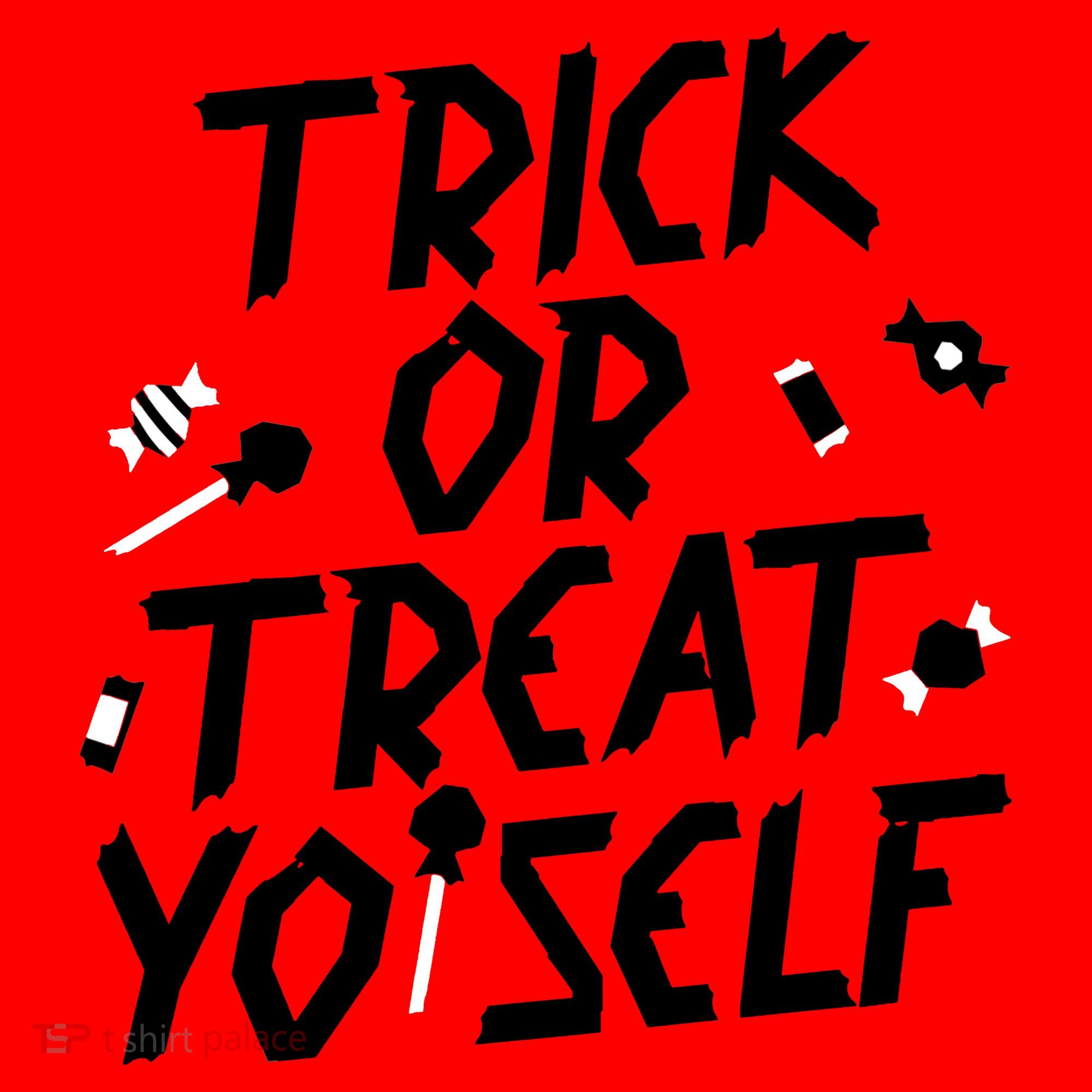 TRICK OR TREAT YO' SELF Santa Hat