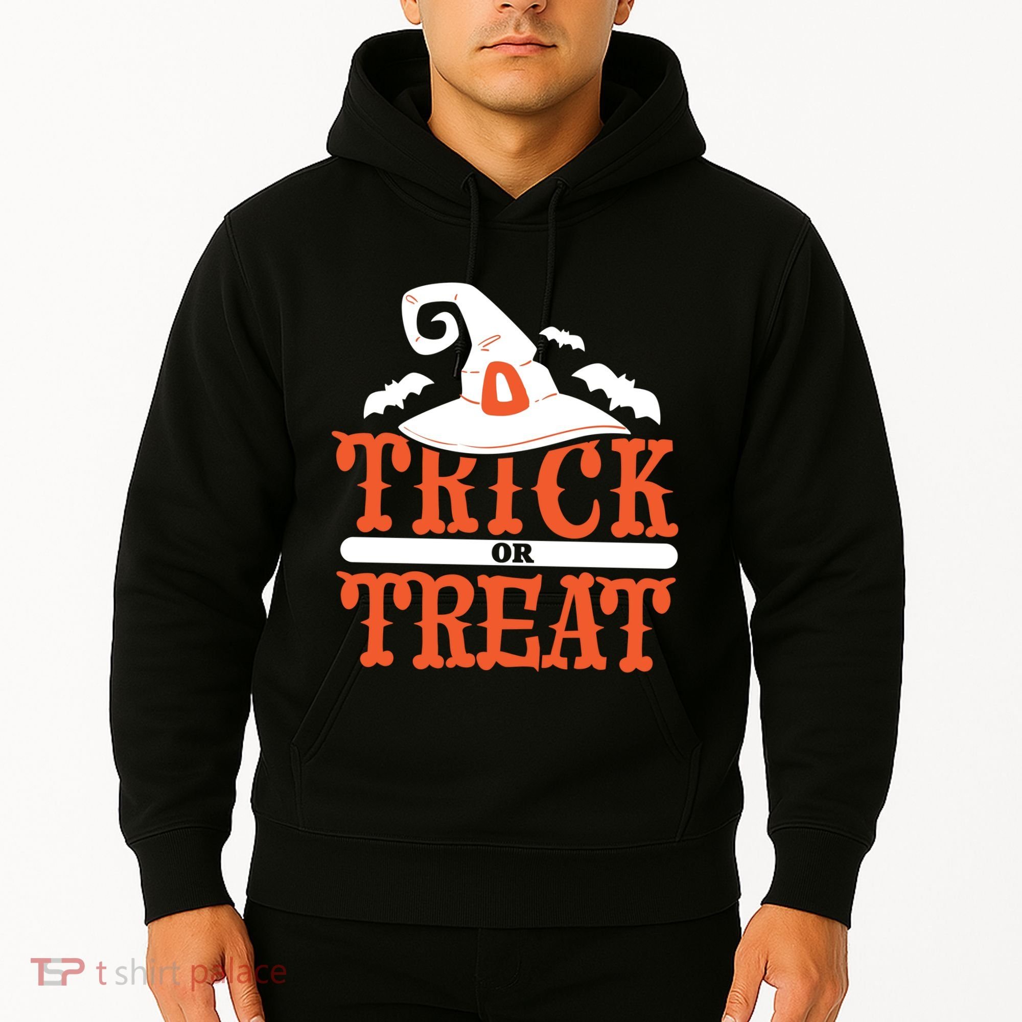 Trick Or Treat Halloween Witch Hoodie