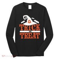 Trick Or Treat Halloween Witch Long Sleeve Shirt thumb 0