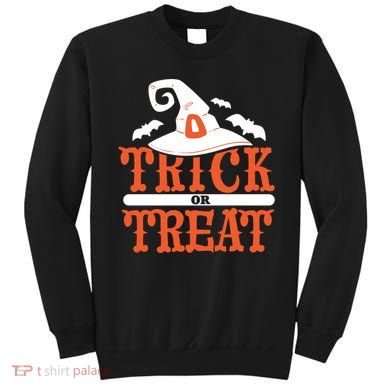 Trick Or Treat Halloween Witch Sweatshirt