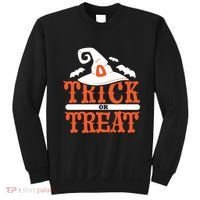 Trick Or Treat Halloween Witch Sweatshirt thumb 0