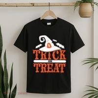 Trick Or Treat Halloween Witch T-Shirt thumb 2