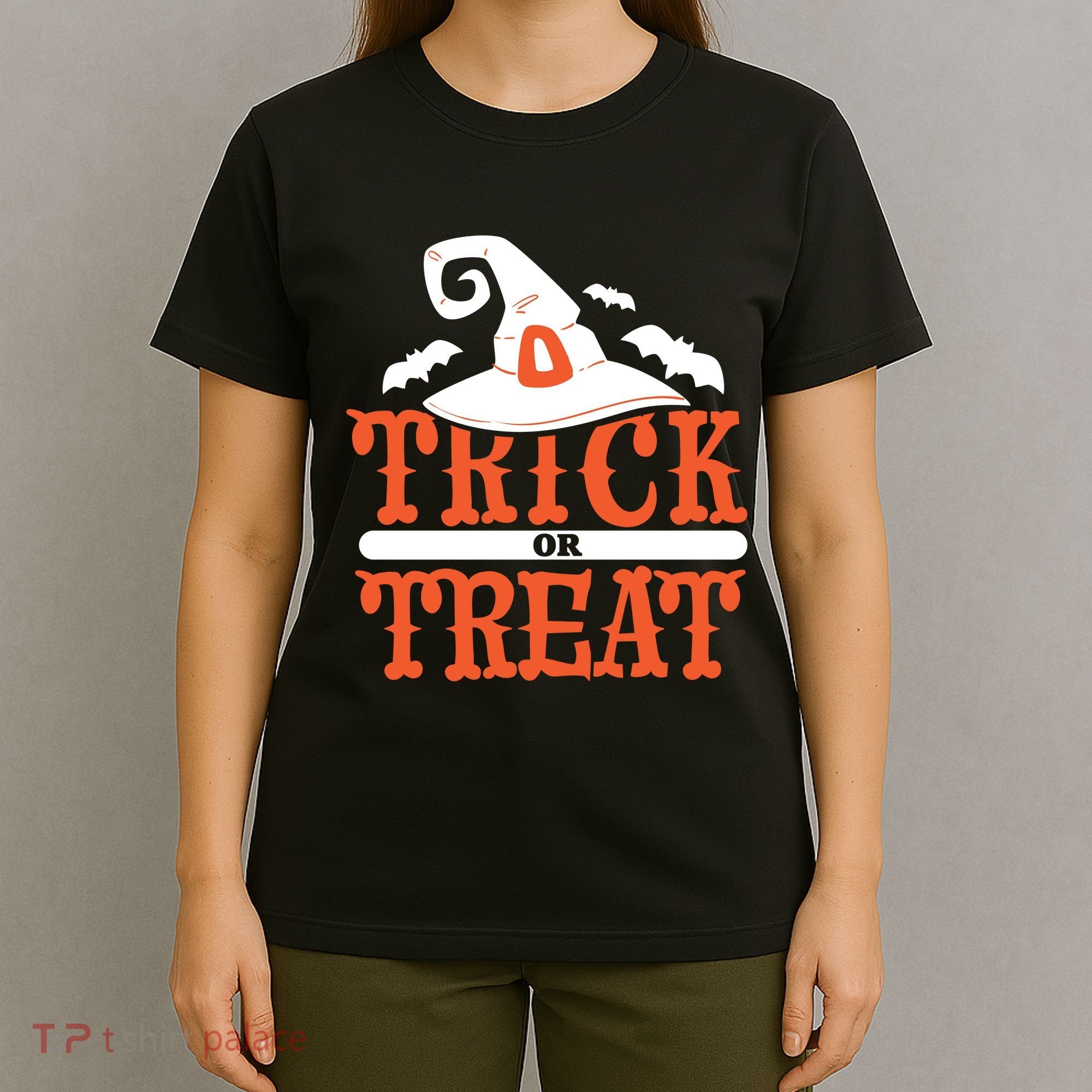 Trick Or Treat Halloween Witch T-Shirt