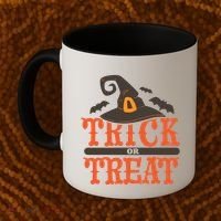 Trick Or Treat Halloween Witch Coffee Mug thumb 2