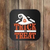 Trick Or Treat Halloween Witch Coaster thumb 0