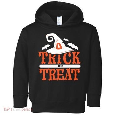 Trick Or Treat Halloween Witch Toddler Hoodie